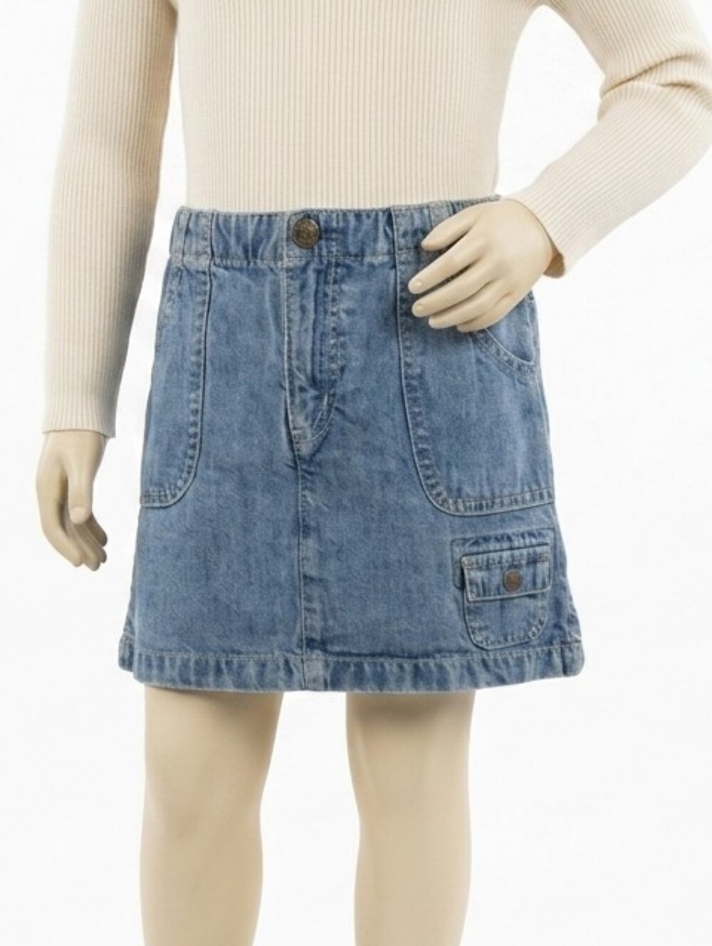 Land's End Denim Skort